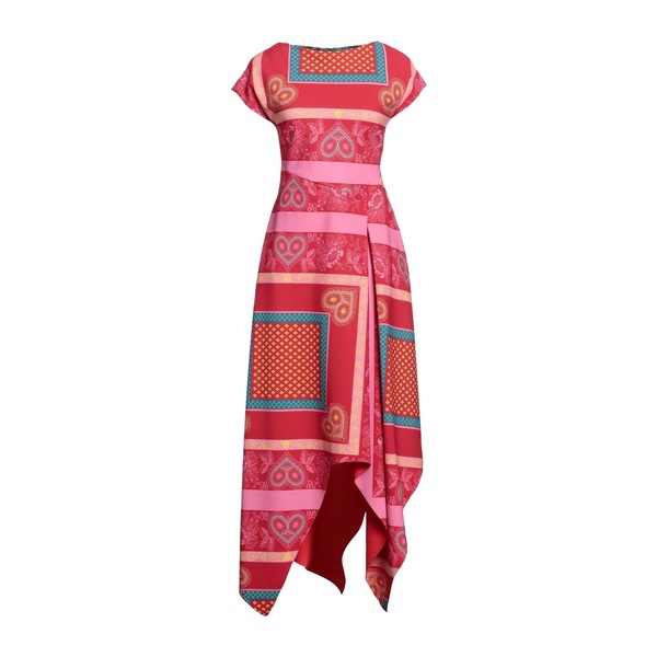 【送料無料】 チアラ・ボニ・プティ・ローブ レディース ワンピース トップス Midi dresses Red