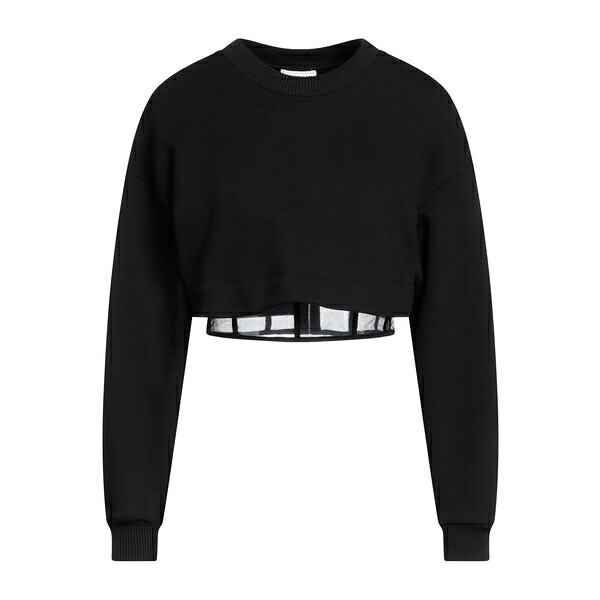 【送料無料】 マックイーン レディース パーカー・スウェットシャツ アウター Sweatshirts Black
