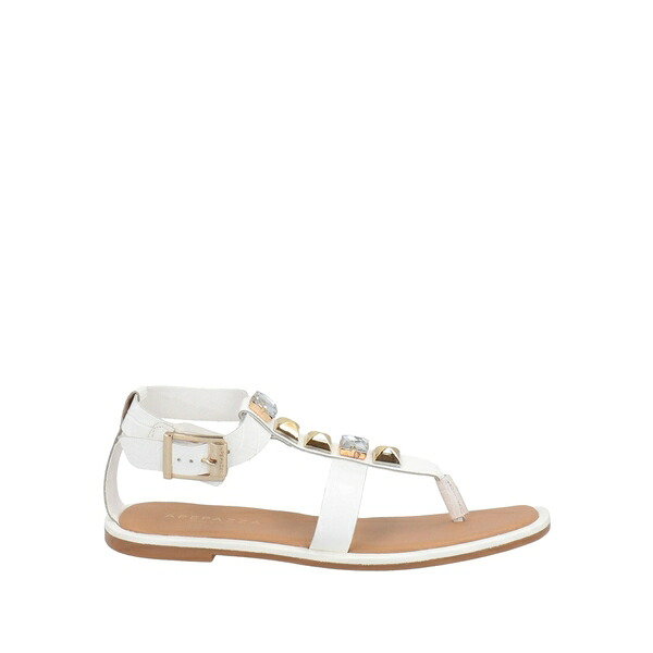 【送料無料】 アペパッツァ レディース サンダル シューズ Thong sandals White
