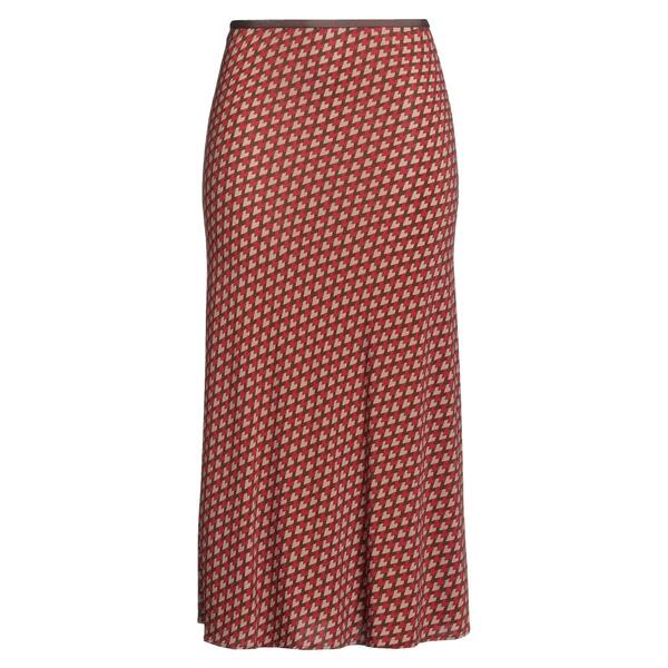 【送料無料】 シユ レディース スカート ボトムス Midi skirts Red