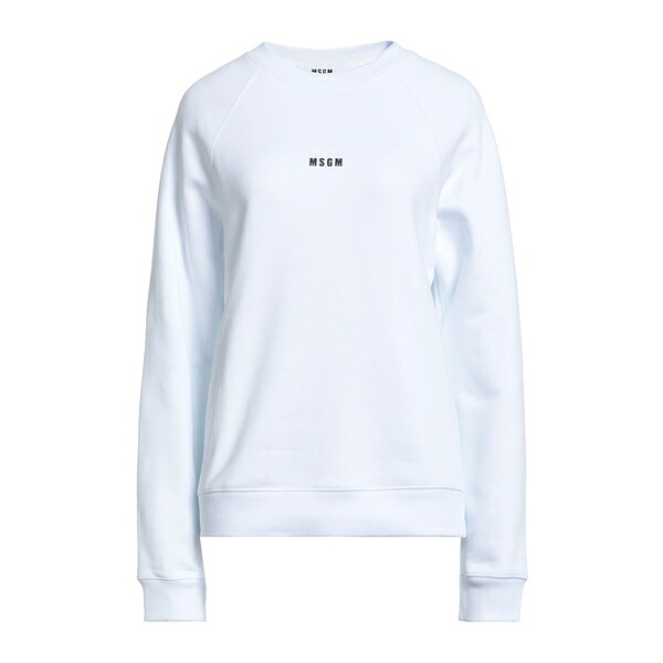 【送料無料】 エムエスジイエム レディース パーカー・スウェットシャツ アウター Sweatshirts White