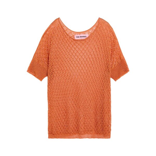 【送料無料】 ピンク メモリーズ レディース ニット&セーター アウター Sweaters Orange