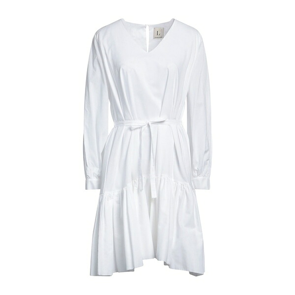 【送料無料】 ロートレショーズ レディース ワンピース トップス Mini dresses White
