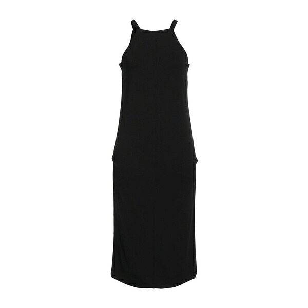 【送料無料】 スポーツマックス レディース ワンピース トップス Midi dresses Black