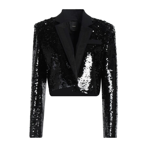 【送料無料】 ピンコ レディース ジャケット＆ブルゾン アウター Blazers Black