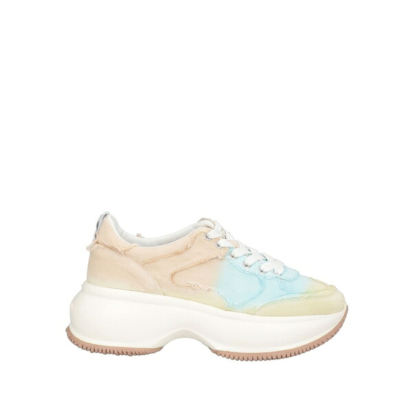 【送料無料】 ホーガン レディース スニーカー シューズ Sneakers Beige