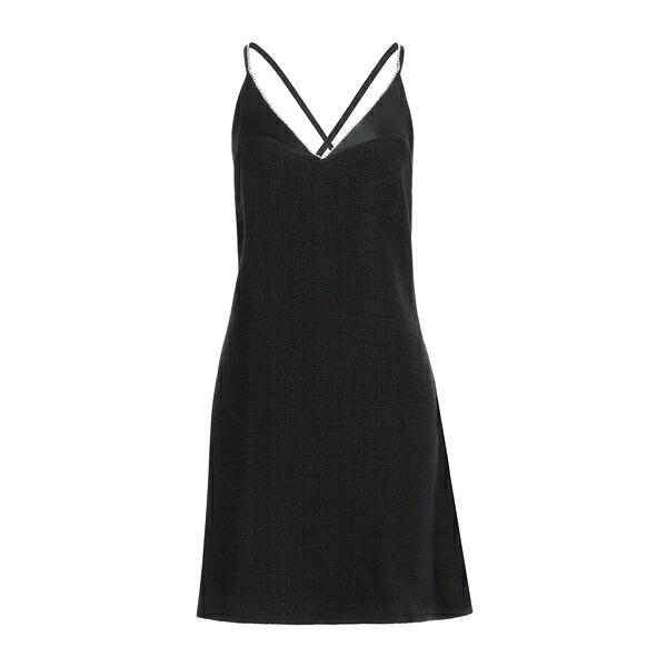 【送料無料】 サンドロ レディース ワンピース トップス Mini dresses Black｜asty