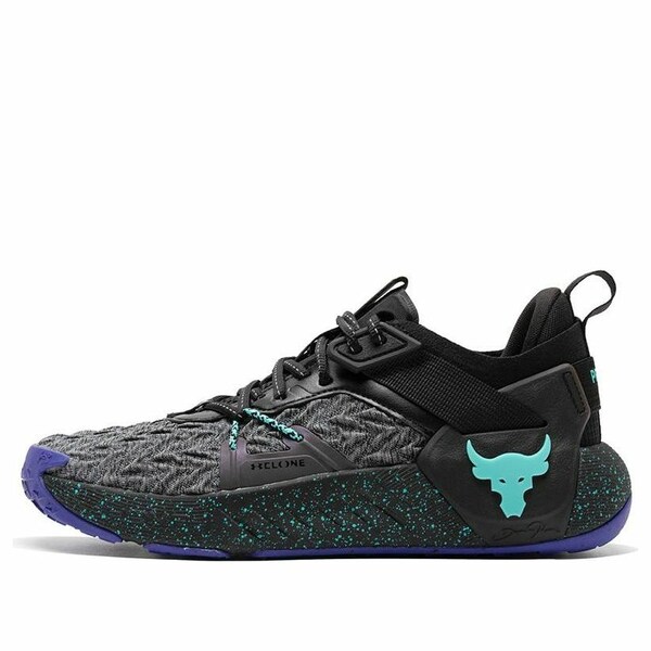 Under Armour アンダーアーマー メンズ スニーカー 【Under Armour Project Rock 6 'Black Neptune' 3026534-002】 サイズ US_7.5(25.5cm)｜asty