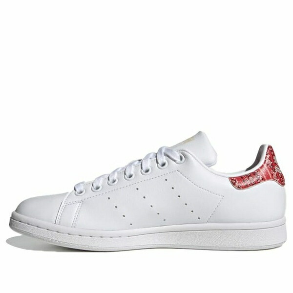 adidas アディダス レディース スニーカー  【(WMNS) adidas originals Stan Smith Shoes \u0027Cream White Red\u0027 GZ9077】  大いさ US_5(22.0糎) 靴-レディース靴