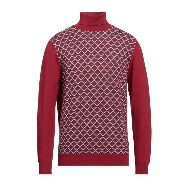 【送料無料】 ハーモント \u0026 ブレイン メンズ ニット\u0026セーター アウター Turtlenecks Red