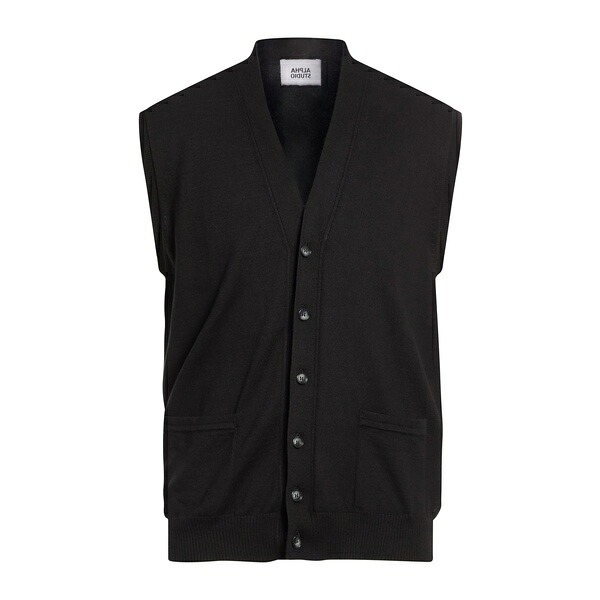 【送料無料】 アルファス テューディオ メンズ カーディガン アウター Cardigans Black