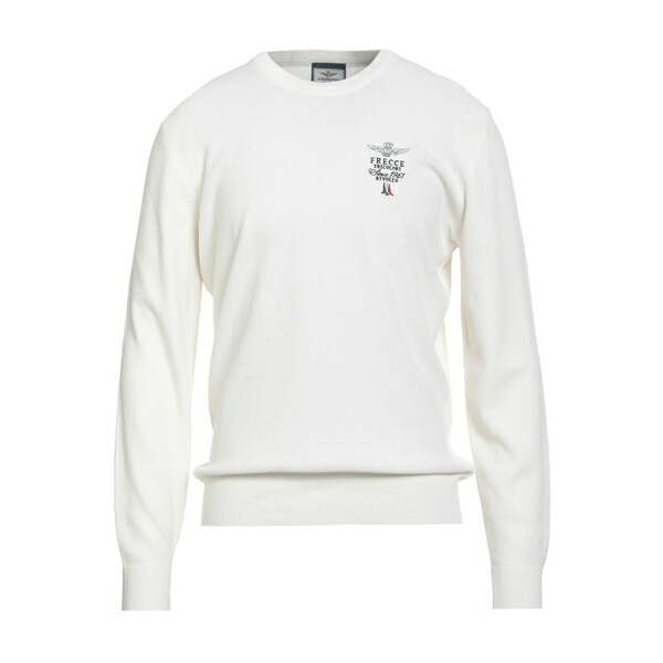 【送料無料】 アエロナウティカ ミリターレ メンズ ニット&セーター アウター Sweaters White