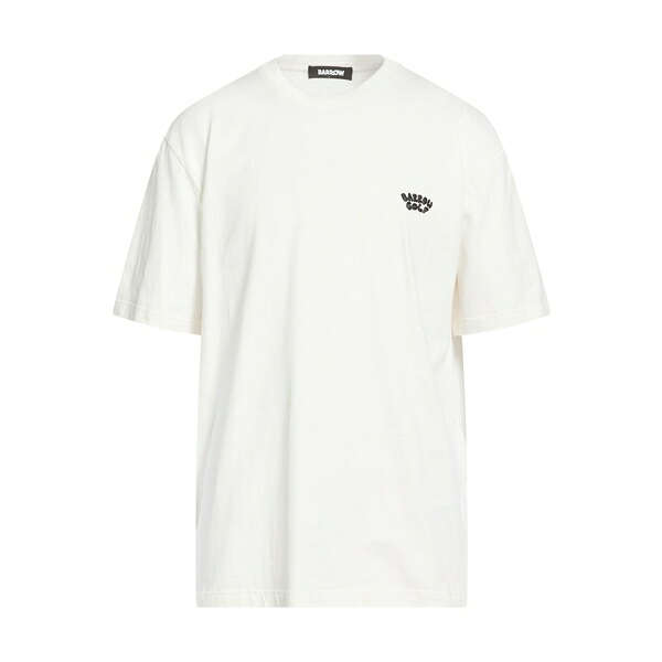 【送料無料】 バロウ メンズ Tシャツ トップス T-shirts White|asty