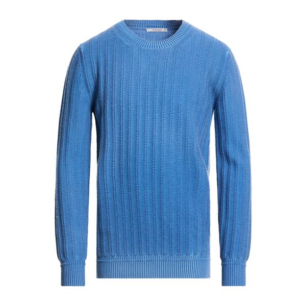 【貨物輸送無料】 カングラ  メンズ 編み物\u0026プルオーバー アウター Sweaters Blue