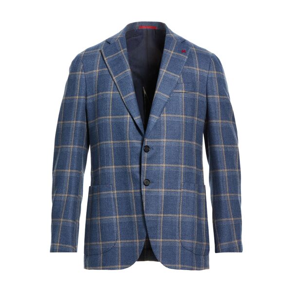 【貨物輸送無料】 イザイア メンズ 上衣＆上衣 アウター Blazers Blue
