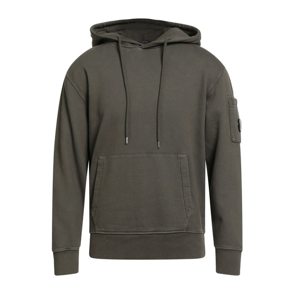 【送料無料】 シーピーカンパニー メンズ パーカー・スウェットシャツ アウター Sweatshirts Green
