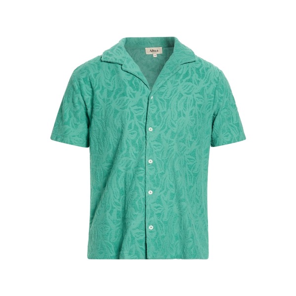 【送料無料】 アルテア メンズ シャツ トップス Shirts Green｜asty