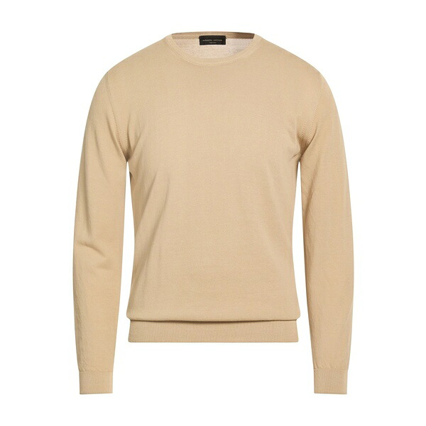 【貨物輸送無料】 ロベルトコリーナ メンズ 編み物\u0026プルオーバー アウター Sweaters Beige