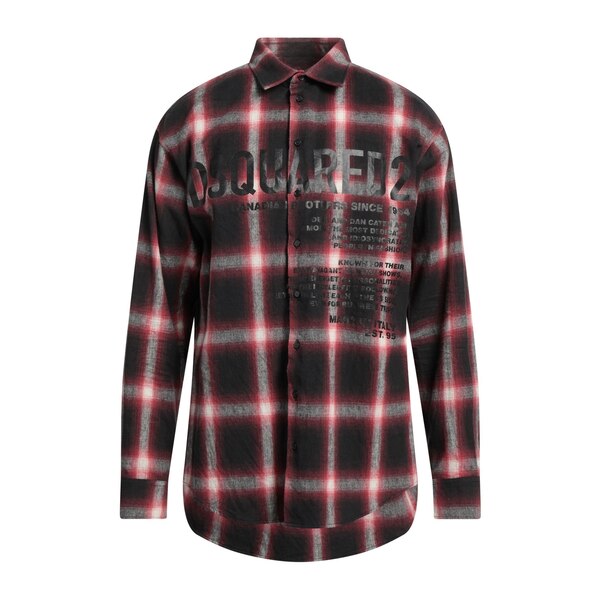 【送料無料】 ディースクエアード メンズ シャツ トップス Shirts Red 44,070円