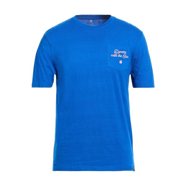 【送料無料】 エフク プロジェクト メンズ Tシャツ トップス T-shirts Azure