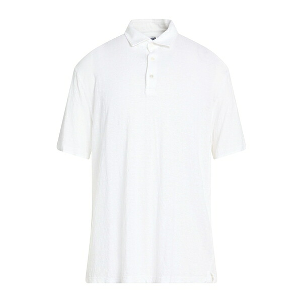 【送料無料】 フェデーリ メンズ Tシャツ トップス Polo shirts White