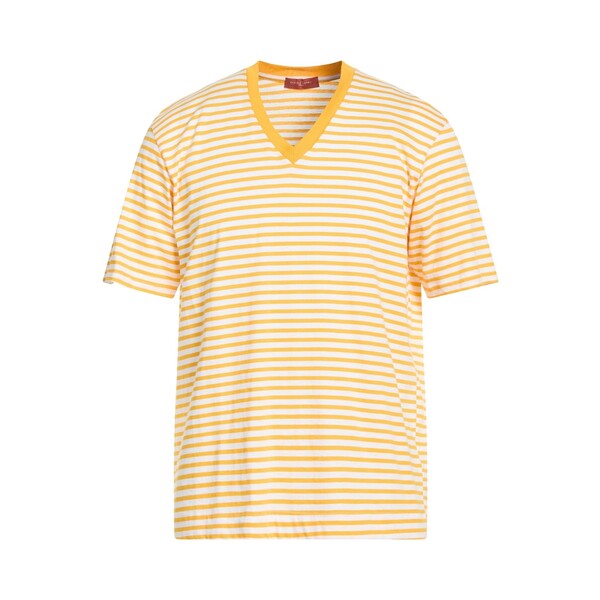 【送料無料】 ダニエル フィエゾリ メンズ Tシャツ トップス T-shirts Yellow