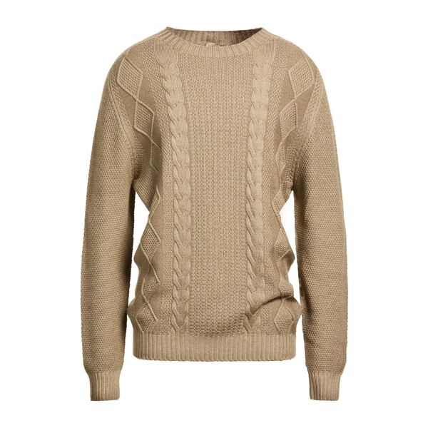 【貨物輸送無料】 エイチ953 メンズ 編み物\u0026プルオーバー アウター Sweaters Beige