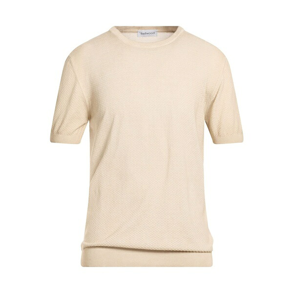 【貨物輸送無料】 呼びりん材木 メンズ 編み物\u0026プルオーバー アウター Sweaters Beige