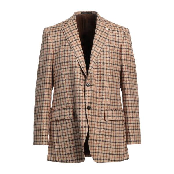 【送料無料】 ルイジ・ビアンキ・マントヴァ メンズ ジャケット＆ブルゾン アウター Blazers Beige