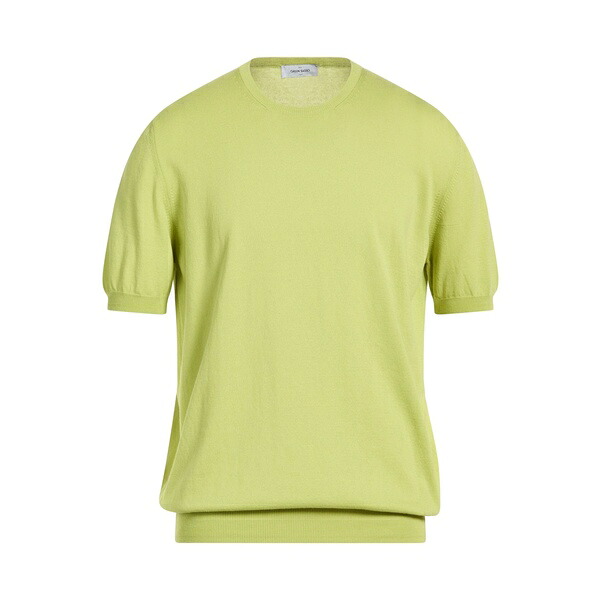 【貨物輸送無料】 グランサッソ メンズ 編み物\u0026プルオーバー アウター Sweaters Green