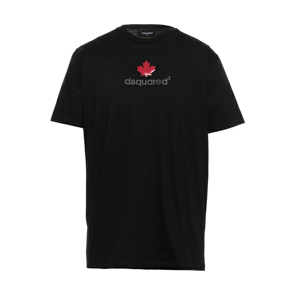 【送料無料】 ディースクエアード メンズ Tシャツ トップス T-shirts Black 26,520円