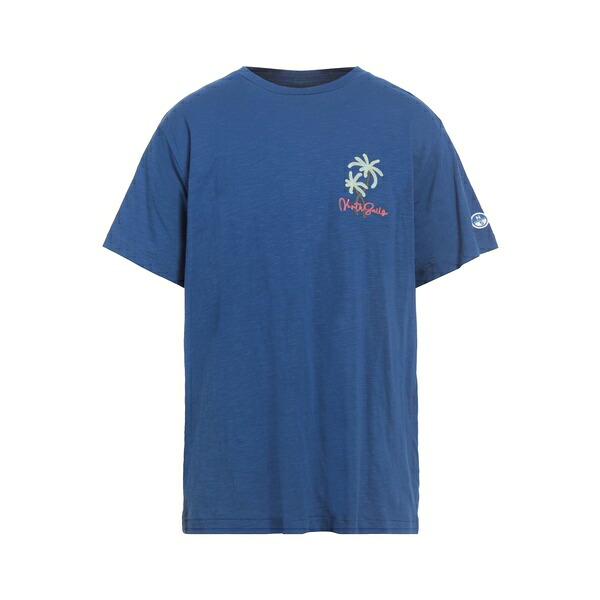 【送料無料】 ノースセール メンズ Tシャツ トップス T-shirts Blue