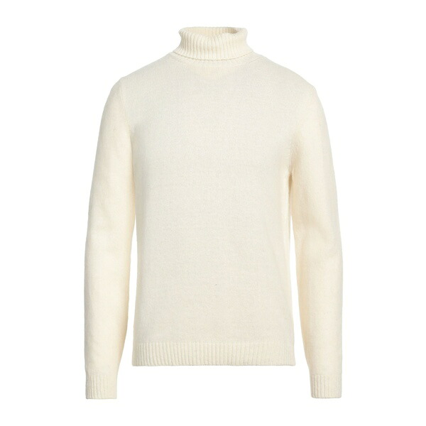【送料無料】 アビニョン メンズ ニット&セーター アウター Turtlenecks White