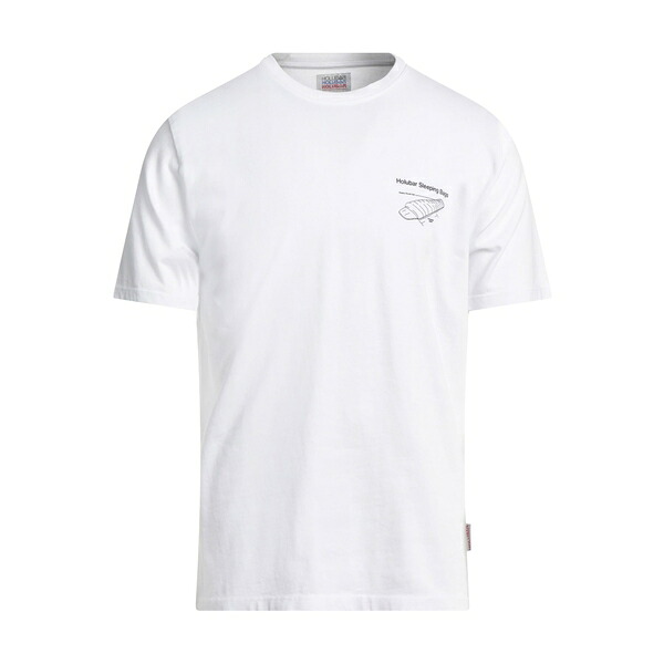 【送料無料】 ホルバー メンズ Tシャツ トップス T-shirts White