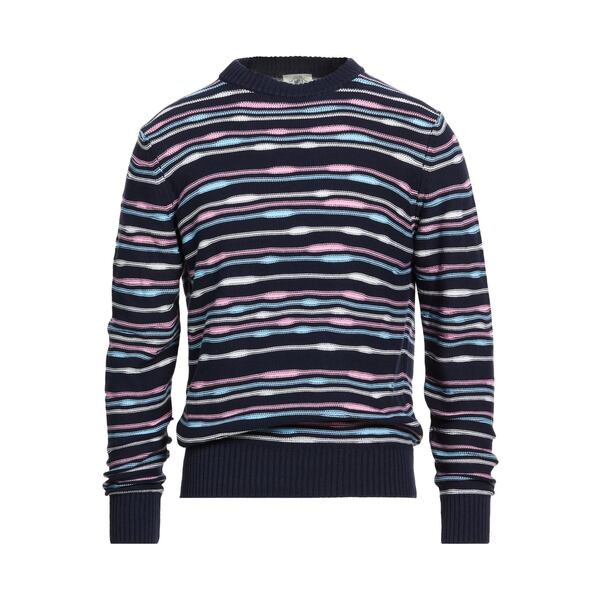 【貨物輸送無料】 エムキュージェイ メンズ 編み物\u0026プルオーバー アウター Sweaters Blue