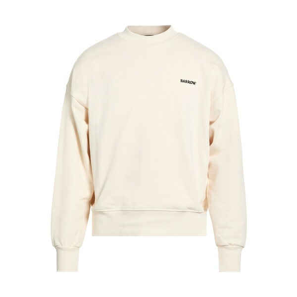 【貨物輸送無料】 バロウ メンズ パーカー・スウェットシャツ アウター Sweatshirts White