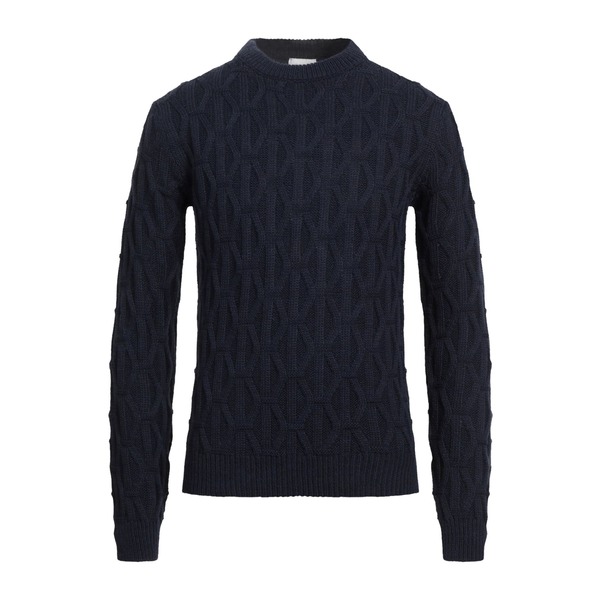 【貨物輸送無料】 ヴェルナ メンズ 編み物\u0026スウェーター アウター Sweaters Blue