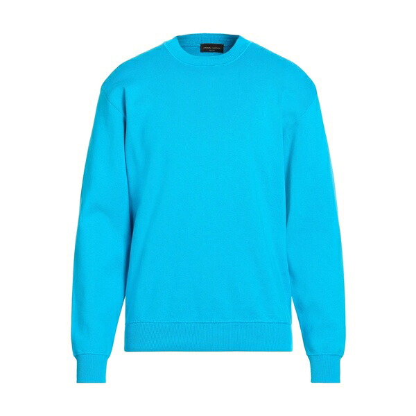 【貨物輸送無料】 ロベルトコリーナ メンズ 編み物\u0026プルオーバー アウター Sweaters Azure