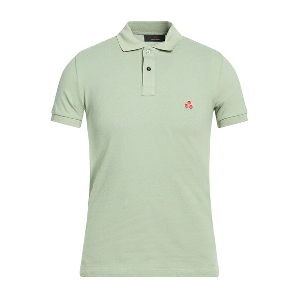 【送料無料】 ピューテリー メンズ Tシャツ トップス Polo shirts Green|asty