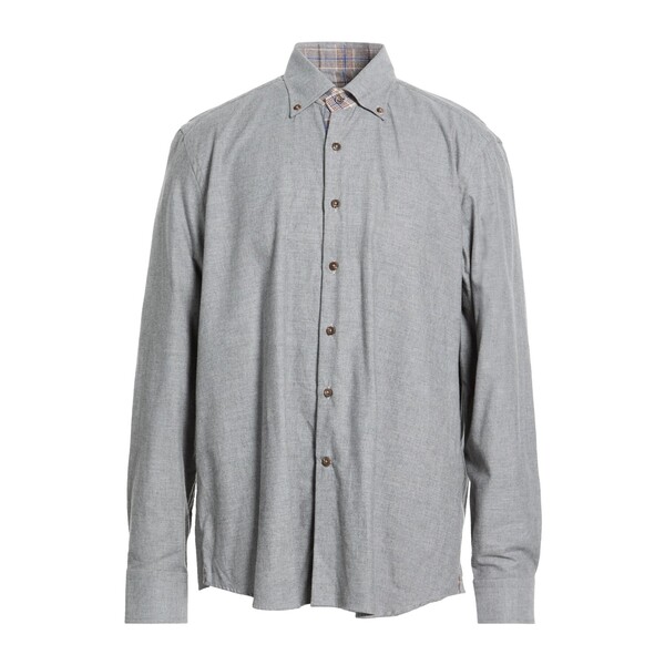 【送料無料】 ギラルデリ メンズ シャツ トップス Shirts Grey