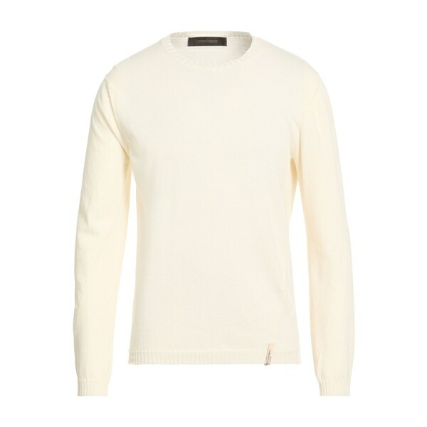 【貨物輸送無料】 メッサジェリエ メンズ 編み物\u0026プルオーバー アウター Sweaters White