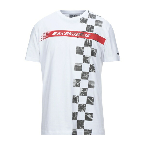 【送料無料】 ビッケンバーグス メンズ Tシャツ トップス T-shirts White