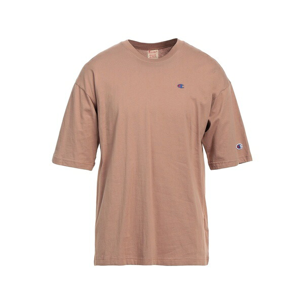 【送料無料】 チャンピオン メンズ Tシャツ トップス T-shirts Brown