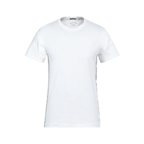 【送料無料】 ポールアンドシャーク メンズ Tシャツ トップス T-shirts White