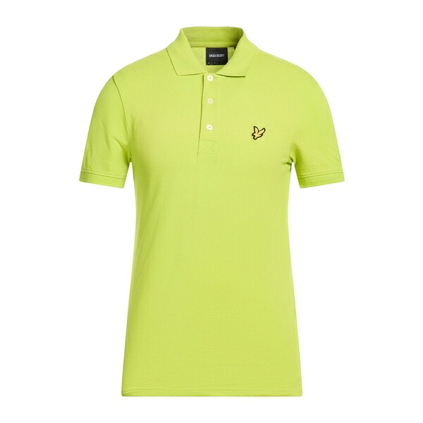 【送料無料】 ライルアンドスコット メンズ Tシャツ トップス Polo shirts Green｜asty