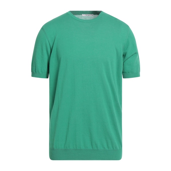 【貨物輸送無料】 カングラ  メンズ 編み物\u0026プルオーバー アウター Sweaters Green
