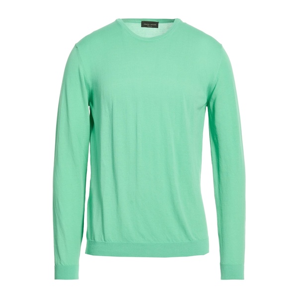 【貨物輸送無料】 ロベルトコリーナ メンズ 編み物\u0026プルオーバー アウター Sweaters Green