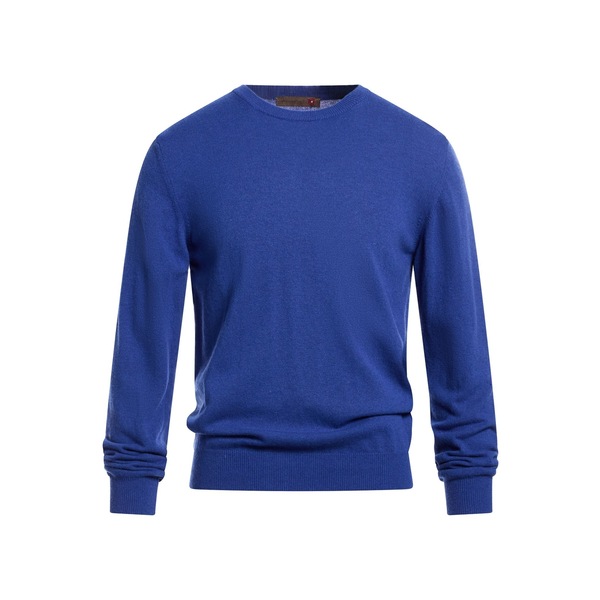 【貨物輸送無料】 メッサジェリエ メンズ 編み物\u0026プルオーバー アウター Sweaters Blue