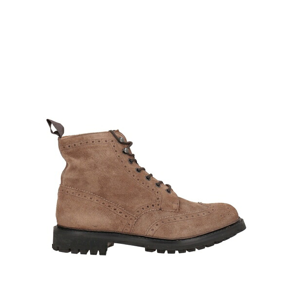 【貨物輸送無料】 教会堂 メンズ ブーツ シューズ Ankle boots Beige