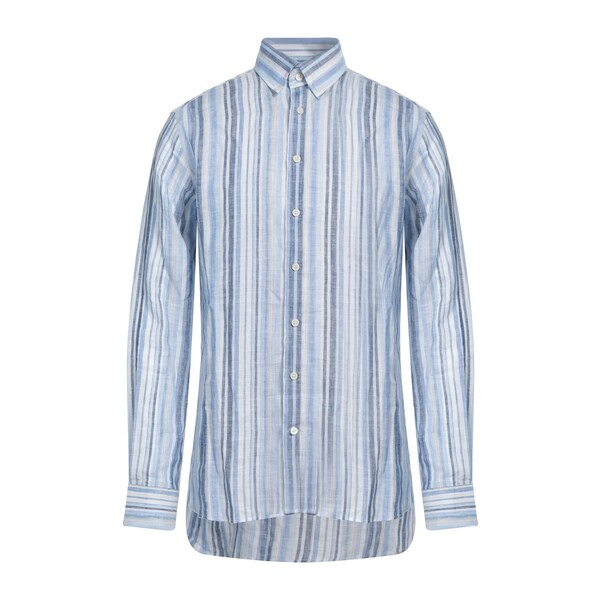 【送料無料】 ハケット メンズ シャツ トップス Shirts Azure